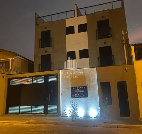 Apartamento com 2 Quartos à Venda, 56 m² em Vila Guaraciaba - Santo André