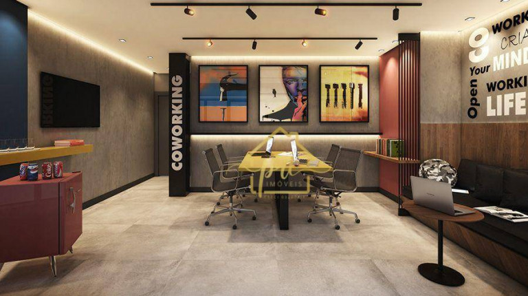 Imagem Apartamento com 1 Quarto à Venda, 54 m² em Boqueirão - Santos