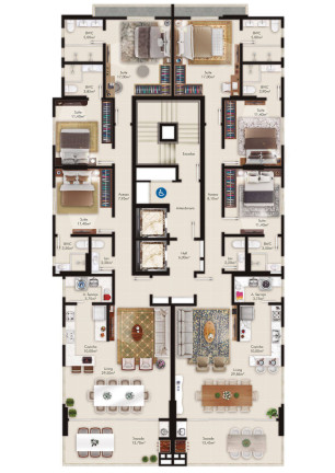 Imagem Apartamento com 3 Quartos à Venda, 137 m² em Meia Praia - Itapema Imagem Apartamento com 3 Quartos à Venda, 137 m² em Meia Praia - Itapema