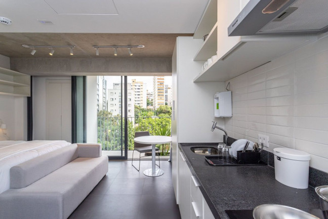 Imagem Apartamento com 1 Quarto para Alugar, 28 m² em Vila Madalena - São Paulo