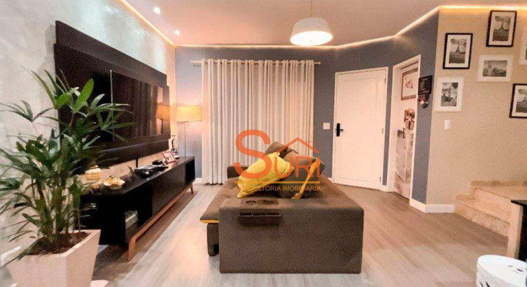 Imagem Casa com 3 Quartos à Venda, 118 m² em Vila Homero Thon - Santo André