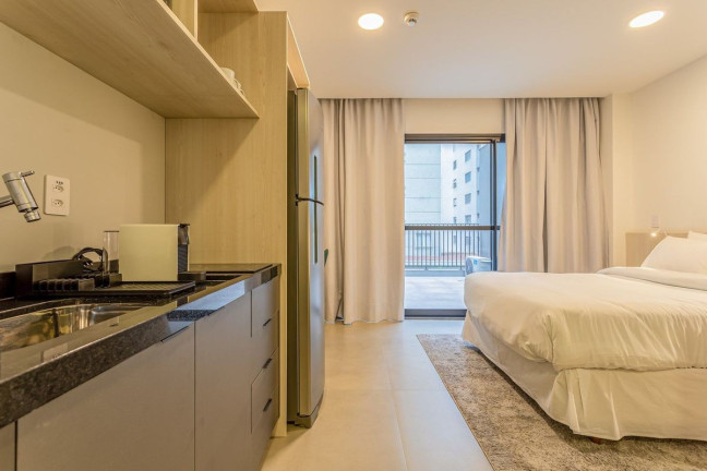 Imagem Apartamento com 1 Quarto para Alugar, 32 m² em Moema - São Paulo