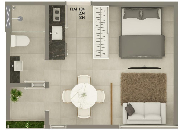 Imagem Studio com 1 Quarto à Venda, 29 m² em Jardim Oceania - João Pessoa Imagem Studio com 1 Quarto à Venda, 29 m² em Jardim Oceania - João Pessoa