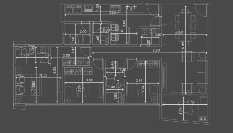 Apartamento com 2 Quartos à Venda, 107 m² em Boa Viagem - Recife