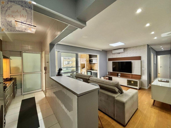 Imagem Apartamento com 2 Quartos à Venda, 77 m² em Ponta Da Praia - Santos