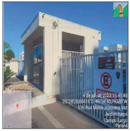 Apartamento com 2 Quartos à Venda, 40 m² em Jardim Itaqui - Campo Largo