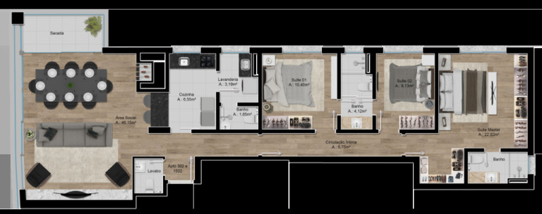Imagem Apartamento com 3 Quartos à Venda, 124 m² em Rio Branco - Porto Alegre