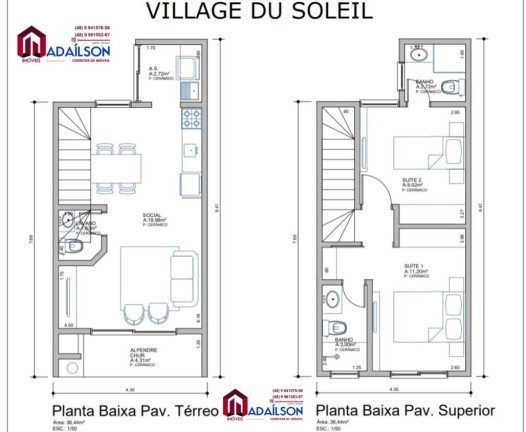 Imóvel com 2 Quartos à Venda, 92 m²