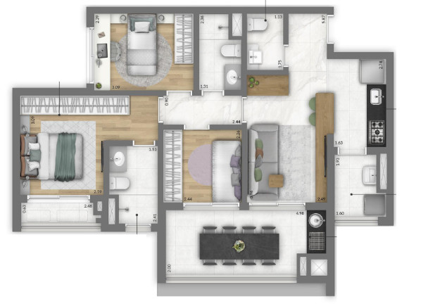Imagem Apartamento com 2 Quartos à Venda, 76 m² em Vila Clementino - São Paulo Imagem Apartamento com 2 Quartos à Venda, 76 m² em Vila Clementino - São Paulo