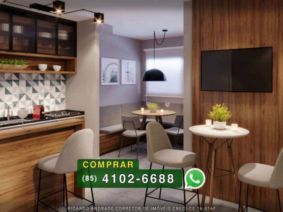 Imagem Apartamento com 2 Quartos à Venda, 38 m² em Vicente Pinzon - Fortaleza Imagem Apartamento com 2 Quartos à Venda, 38 m² em Vicente Pinzon - Fortaleza