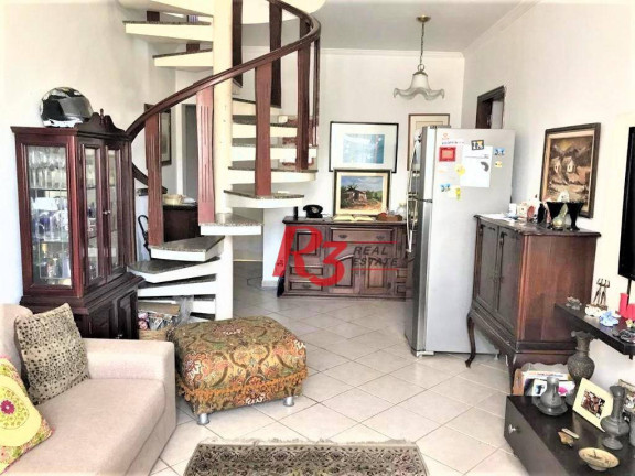 Imagem Cobertura com 3 Quartos à Venda, 215 m² em Boqueirão - Santos Imagem Cobertura com 3 Quartos à Venda, 215 m² em Boqueirão - Santos