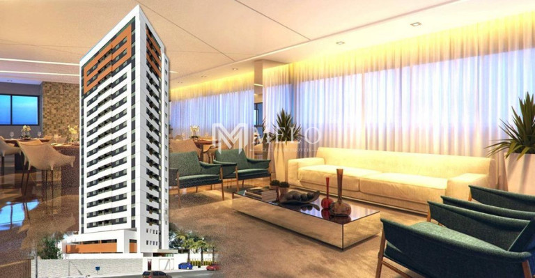 Imagem Apartamento com 3 Quartos à Venda, 68 m² em Jardim Atlântico - Olinda