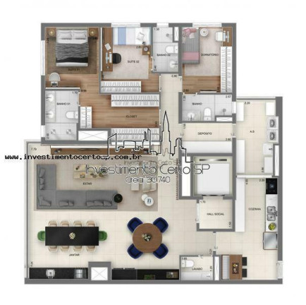 Imagem Apartamento com 4 Quartos à Venda, 159 m² em Mooca - São Paulo Imagem Apartamento com 4 Quartos à Venda, 159 m² em Mooca - São Paulo