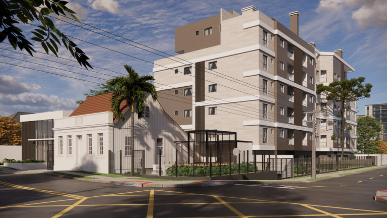 Imagem Apartamento com 1 Quarto à Venda, 46 m² em Campo Comprido - Curitiba