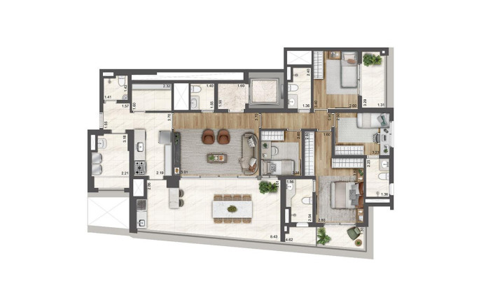 Imagem Imóvel com 3 Quartos à Venda, 162 m² em Jardim Das Acácias - São Paulo Imagem Imóvel com 3 Quartos à Venda, 162 m² em Jardim Das Acácias - São Paulo