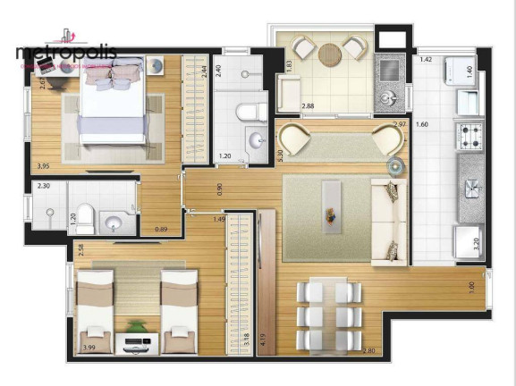 Imagem Apartamento com 2 Quartos à Venda, 64 m² em Fundação - São Caetano Do Sul Imagem Apartamento com 2 Quartos à Venda, 64 m² em Fundação - São Caetano Do Sul