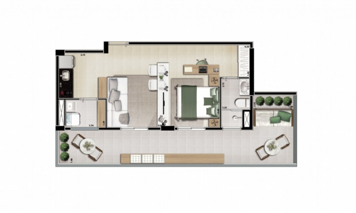 Imagem Imóvel com 1 Quarto à Venda, 40 m² em Aclimação - São Paulo Imagem Imóvel com 1 Quarto à Venda, 40 m² em Aclimação - São Paulo