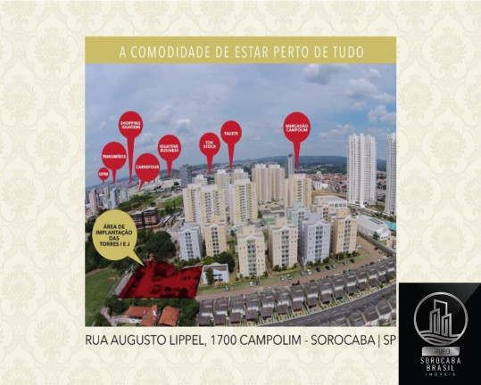 Imagem Apartamento com 2 Quartos à Venda, 61 m² em Parque Campolim - Sorocaba Imagem Apartamento com 2 Quartos à Venda, 61 m² em Parque Campolim - Sorocaba