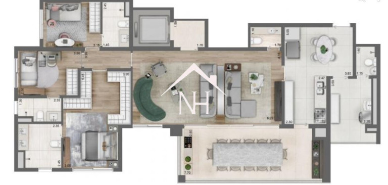 Imagem Apartamento com 3 Quartos à Venda, 158 m² em Perdizes - São Paulo Imagem Apartamento com 3 Quartos à Venda, 158 m² em Perdizes - São Paulo