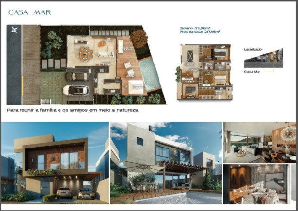 Casa com 3 Quartos à Venda, 211 m² em Cachoeira Do Bom Jesus - Florianópolis