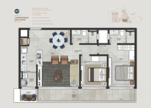 Imagem Apartamento com 4 Quartos à Venda, 130 m² em Predial - Torres Imagem Apartamento com 4 Quartos à Venda, 130 m² em Predial - Torres