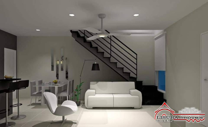 Imagem Casa de Condomínio com 2 Quartos à Venda, 73 m² em Centro - Jacareí Imagem Casa de Condomínio com 2 Quartos à Venda, 73 m² em Centro - Jacareí
