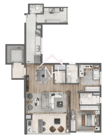 Imagem Apartamento com 2 Quartos à Venda, 109 m² em Perdizes - São Paulo Imagem Apartamento com 2 Quartos à Venda, 109 m² em Perdizes - São Paulo
