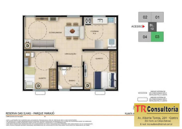 Imagem Apartamento com 2 Quartos à Venda, 60 m² em Parque Pecuária - Campos Dos Goytacazes