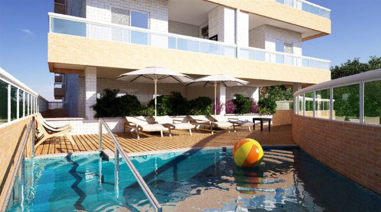 Imagem Apartamento com 2 Quartos à Venda, 76 m² em Guilhermina - Praia Grande