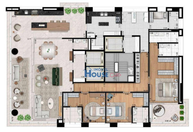 Imagem Apartamento com 4 Quartos à Venda, 335 m² em Itaim Bibi - São Paulo Imagem Apartamento com 4 Quartos à Venda, 335 m² em Itaim Bibi - São Paulo