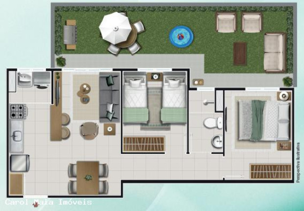 Imagem Imóvel com 2 Quartos à Venda, 22 m² em Mantiqueira - Belo Horizonte Imagem Imóvel com 2 Quartos à Venda, 22 m² em Mantiqueira - Belo Horizonte