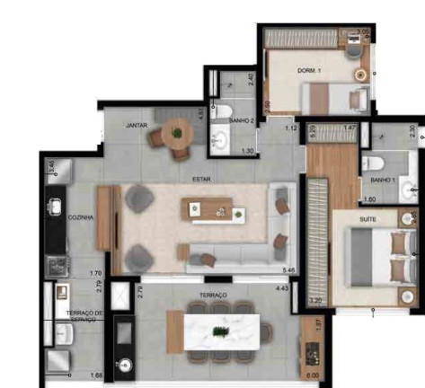 Imagem Apartamento com 2 Quartos à Venda, 73 m² em Butantã - São Paulo Imagem Apartamento com 2 Quartos à Venda, 73 m² em Butantã - São Paulo