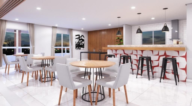 Imagem Apartamento com 1 Quarto à Venda, 47 m² em Vila Guilhermina - Praia Grande