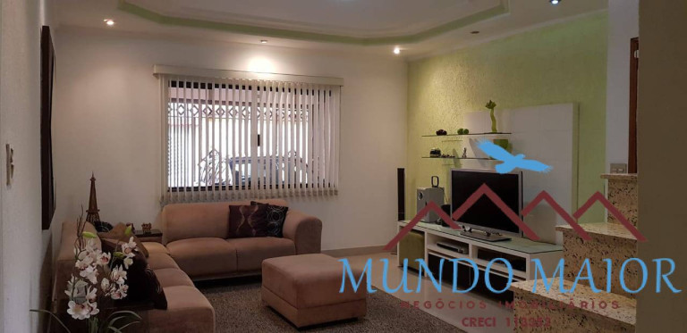 Imagem Casa com 3 Quartos à Venda, 196 m² em Jardim Las Vegas - Santo André