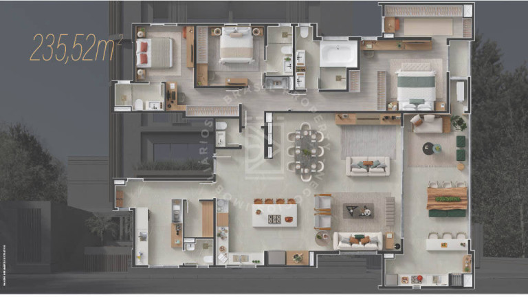 Imagem Apartamento com 3 Quartos à Venda, 114 m² em Vila Ema - São José Dos Campos