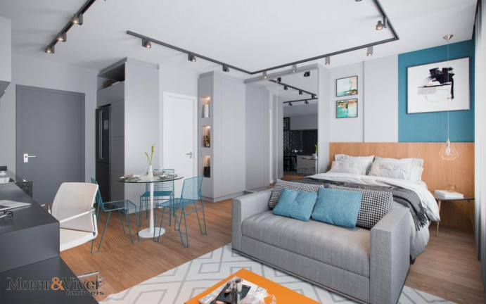 Imagem Imóvel com 1 Quarto à Venda, 30 m² em Centro - Curitiba Imagem Imóvel com 1 Quarto à Venda, 30 m² em Centro - Curitiba