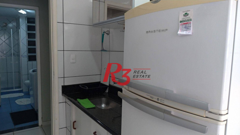 Imagem Apartamento com 1 Quarto para Alugar, 46 m² em Ponta Da Praia - Santos