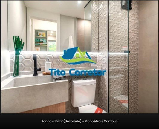 Imagem Apartamento com 2 Quartos à Venda, 32 m² em Cambuci - São Paulo