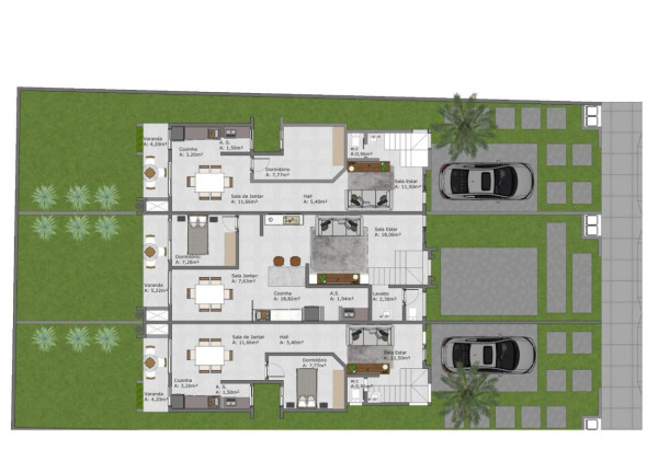 Imagem Sobrado com 3 Quartos à Venda,  em Ingleses Do Rio Vermelho - Florianópolis
