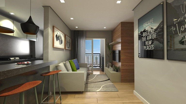 Imagem Apartamento com 2 Quartos à Venda, 48 m² em Centro - São Bernardo Do Campo