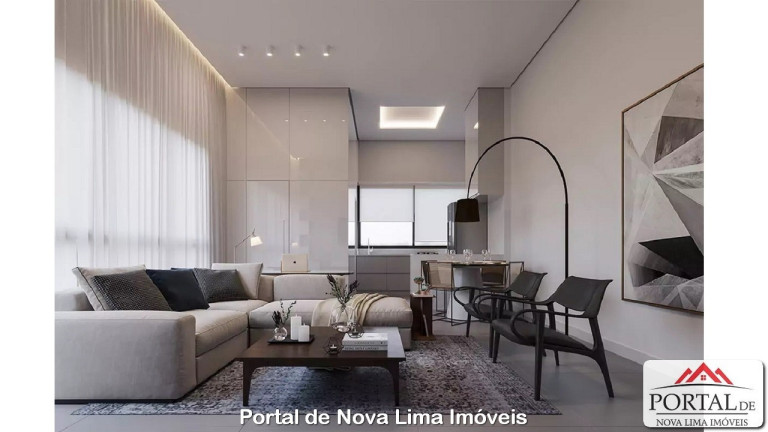 Imagem Apartamento com 2 Quartos à Venda, 66 m² em Alphaville Lagoa Dos Ingleses - Nova Lima
