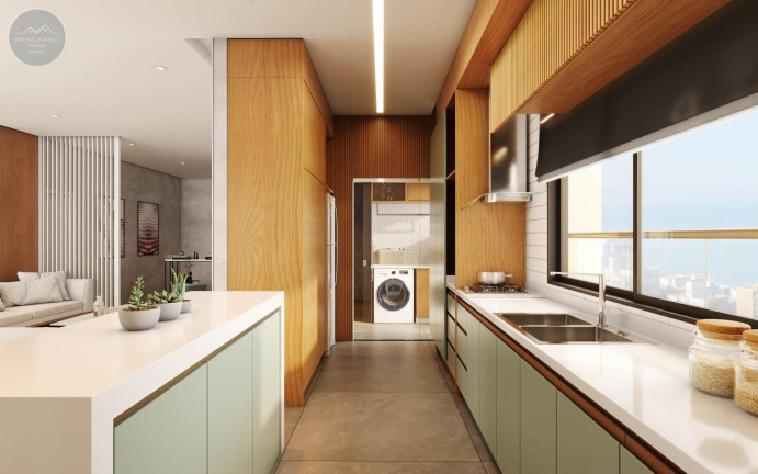 Imagem Apartamento com 3 Quartos à Venda, 129 m² em Canto Do Forte - Praia Grande