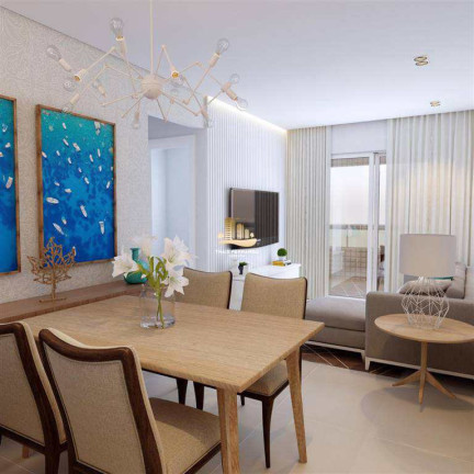 Imagem Apartamento com 1 Quarto à Venda, 54 m² em Guilhermina - Praia Grande Imagem Apartamento com 1 Quarto à Venda, 54 m² em Guilhermina - Praia Grande