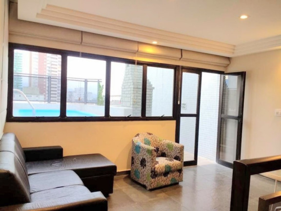 Imagem Cobertura com 2 Quartos à Venda, 120 m² em Boqueirão - Santos Imagem Cobertura com 2 Quartos à Venda, 120 m² em Boqueirão - Santos