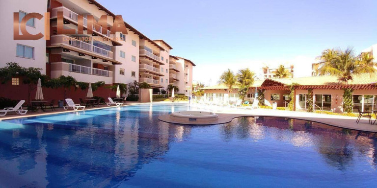 Apartamento com 3 Quartos à Venda, 76 m² em Porto Das Dunas - Aquiraz