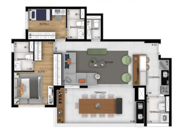 Imagem Apartamento com 2 Quartos à Venda, 96 m² em Vila Leopoldina - São Paulo Imagem Apartamento com 2 Quartos à Venda, 96 m² em Vila Leopoldina - São Paulo