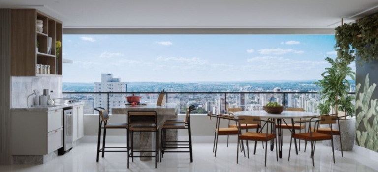 Imagem Apartamento com 4 Quartos à Venda, 185 m² em Setor Oeste - Goiânia