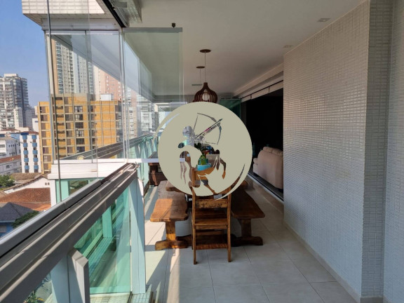 Imagem Apartamento com 3 Quartos à Venda, 191 m² em Embare - Santos Imagem Apartamento com 3 Quartos à Venda, 191 m² em Embare - Santos