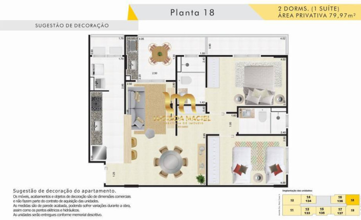 Imagem Apartamento com 2 Quartos à Venda, 71 m² em Jardim Caiahu - Mongaguá