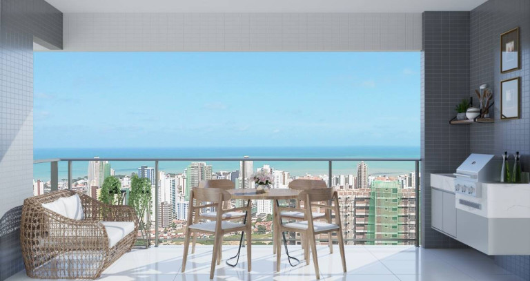 Apartamento à Venda, 61 m² em João Agripino - João Pessoa